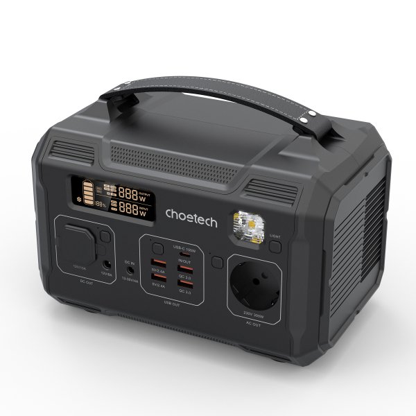 Зарядна станція Choetech BS002-EU-BK 300Вт